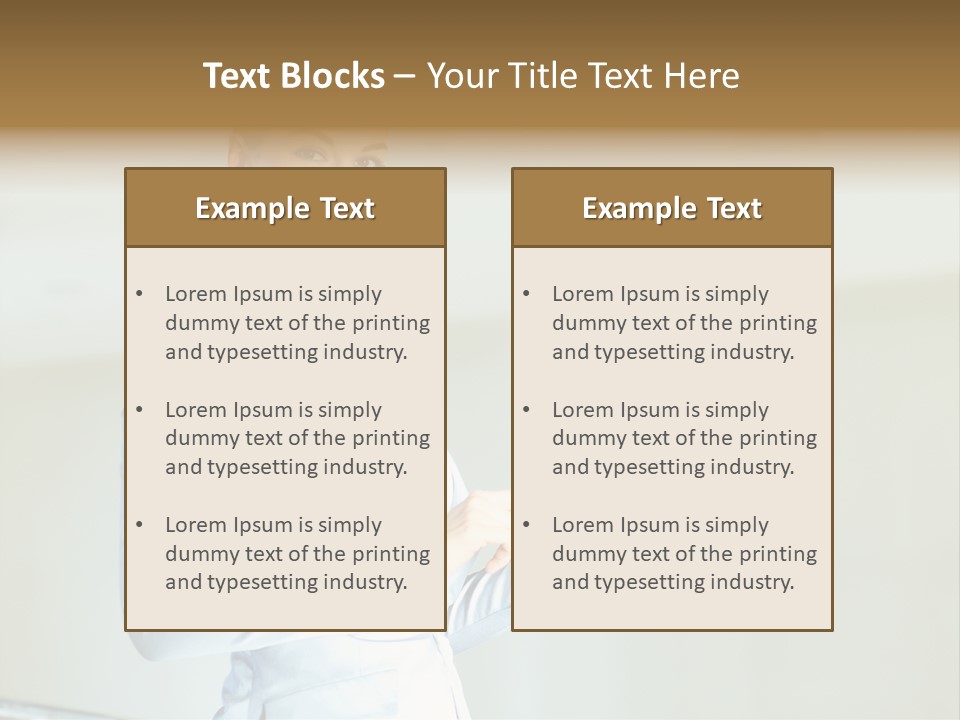 Office Happiness Positive PowerPoint Template
