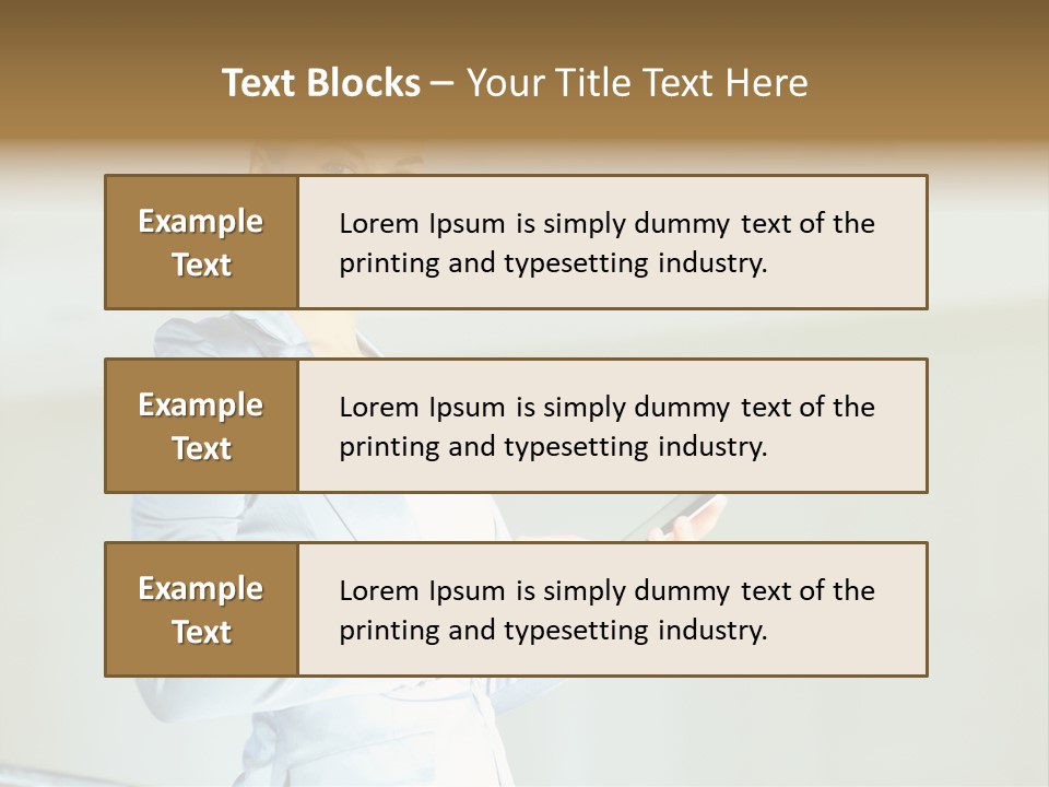 Office Happiness Positive PowerPoint Template