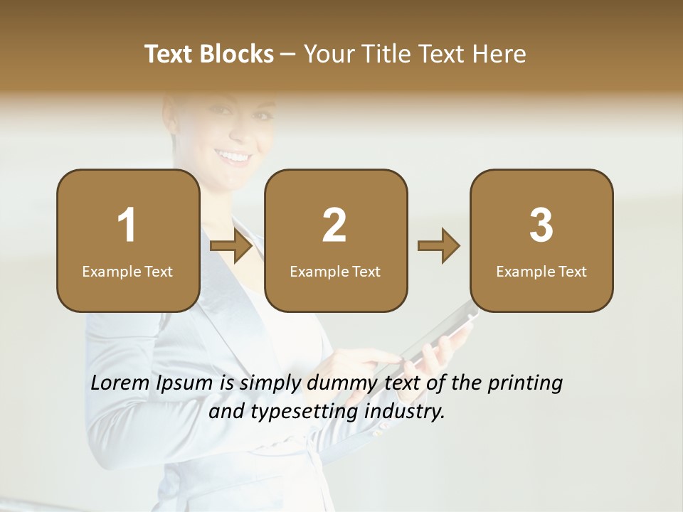 Office Happiness Positive PowerPoint Template