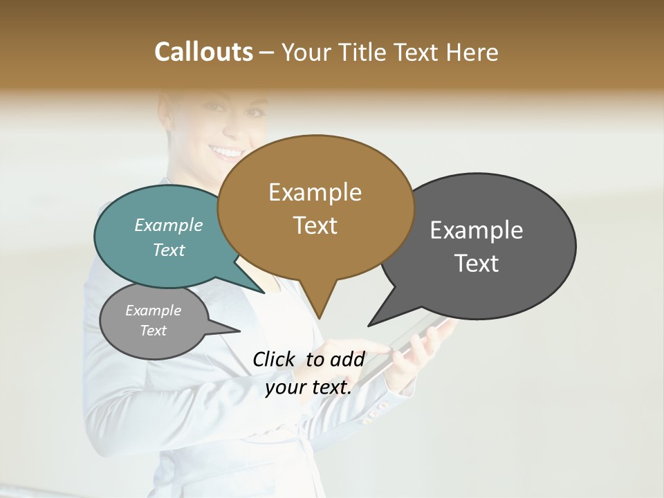 Office Happiness Positive PowerPoint Template