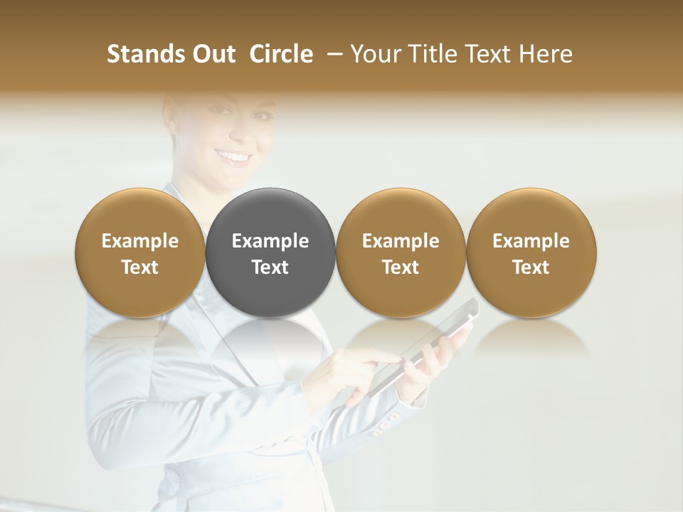 Office Happiness Positive PowerPoint Template