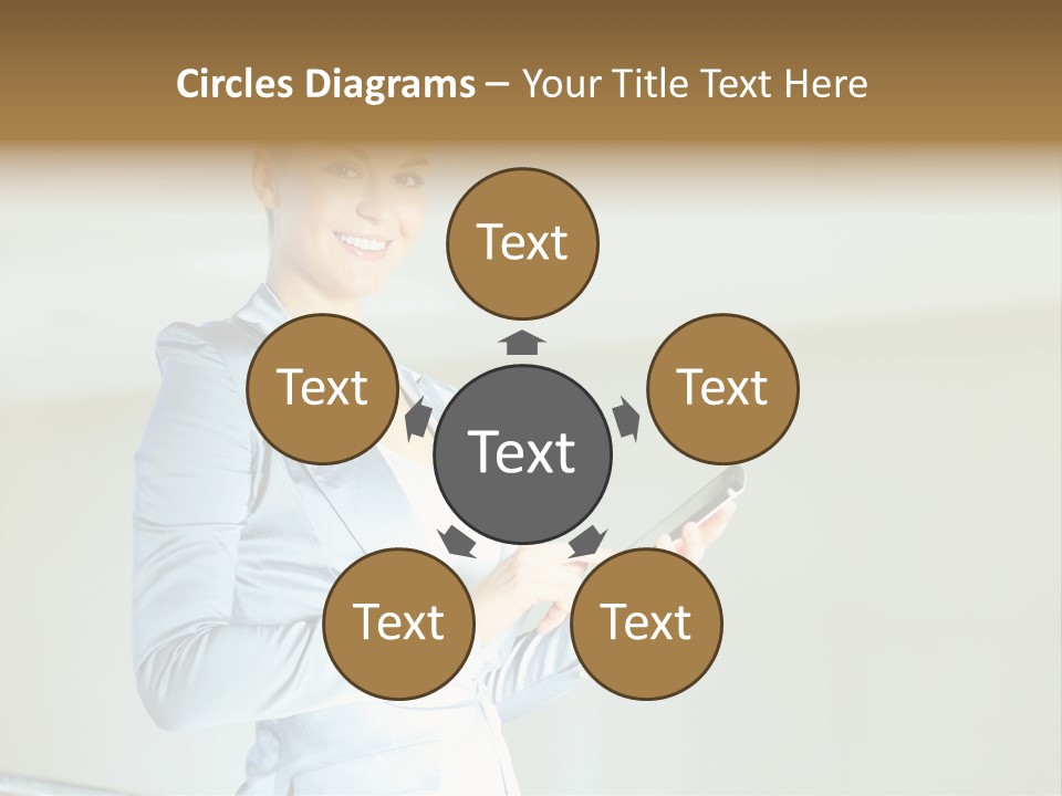 Office Happiness Positive PowerPoint Template