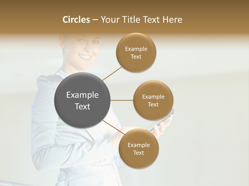 Office Happiness Positive PowerPoint Template