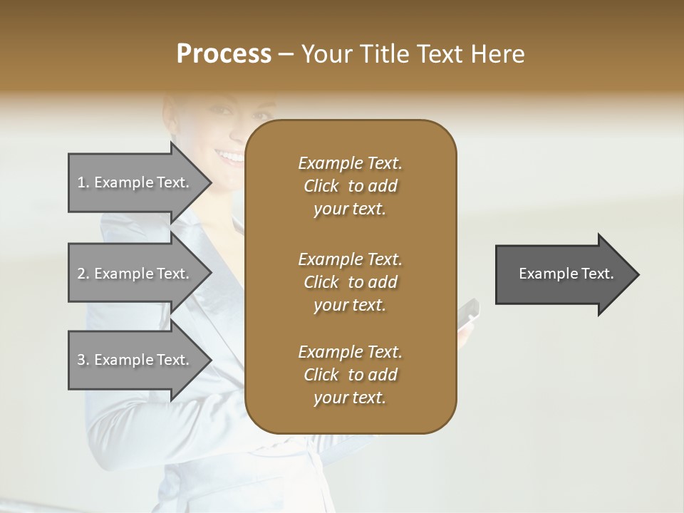 Office Happiness Positive PowerPoint Template