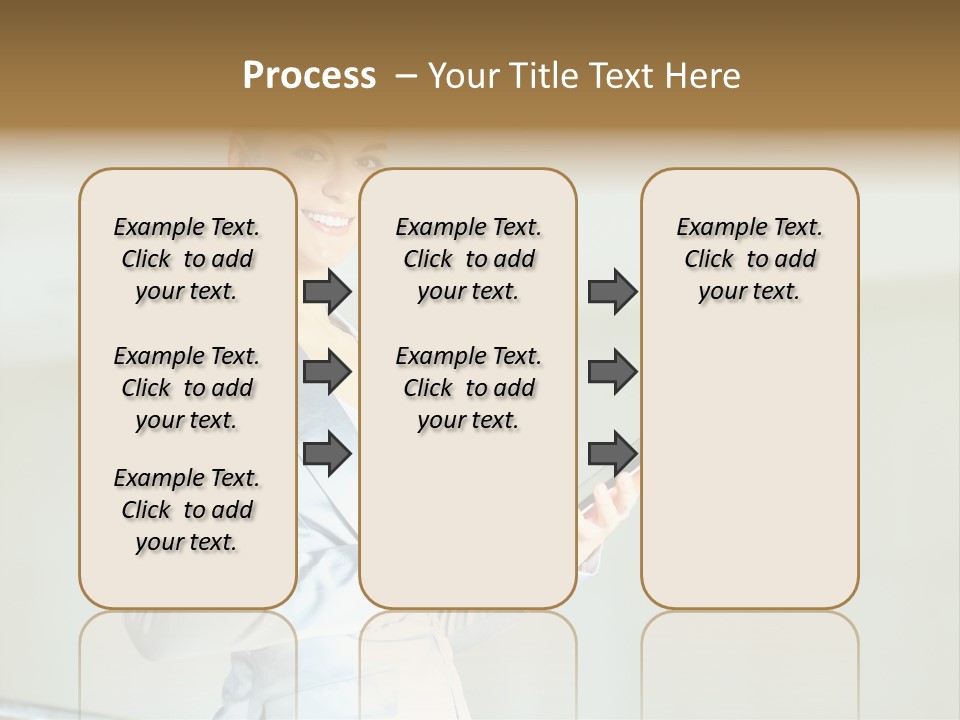 Office Happiness Positive PowerPoint Template