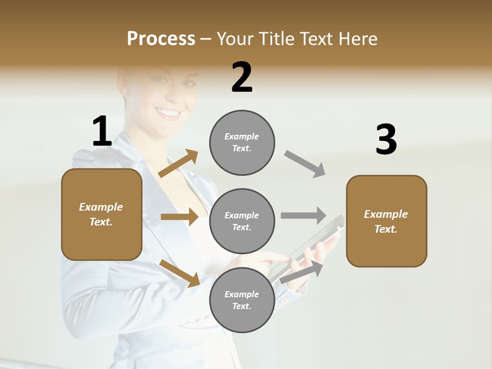 Office Happiness Positive PowerPoint Template
