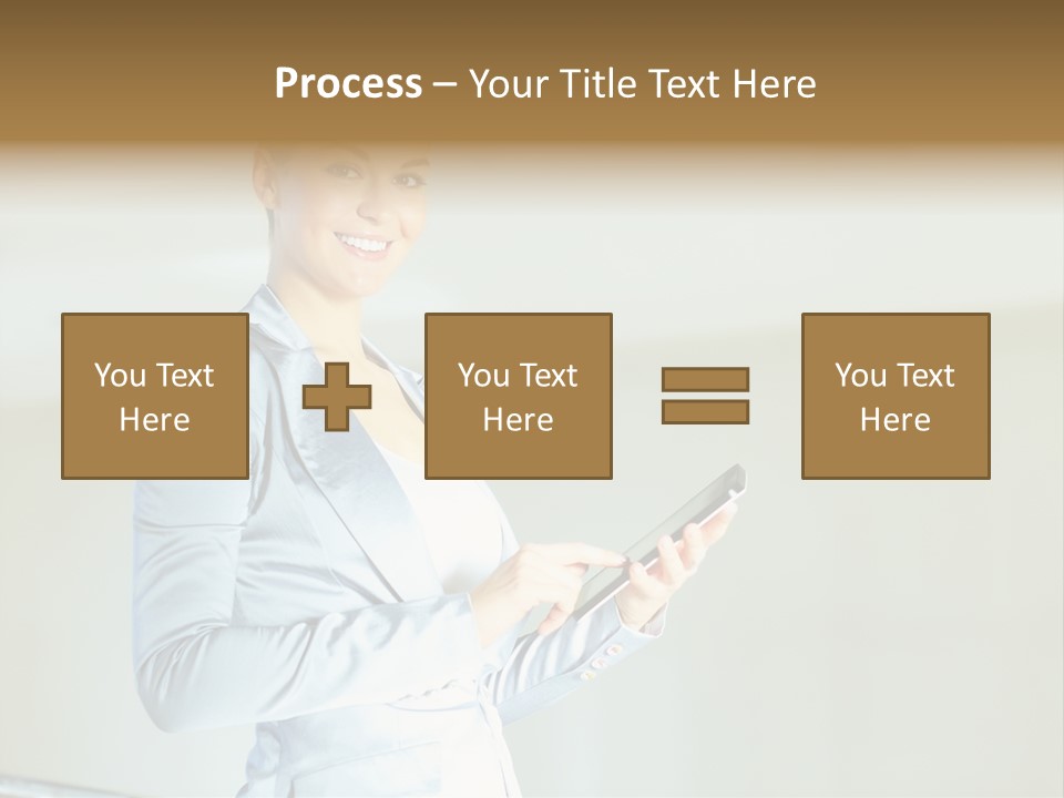 Office Happiness Positive PowerPoint Template