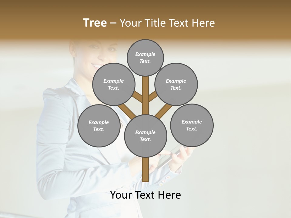 Office Happiness Positive PowerPoint Template