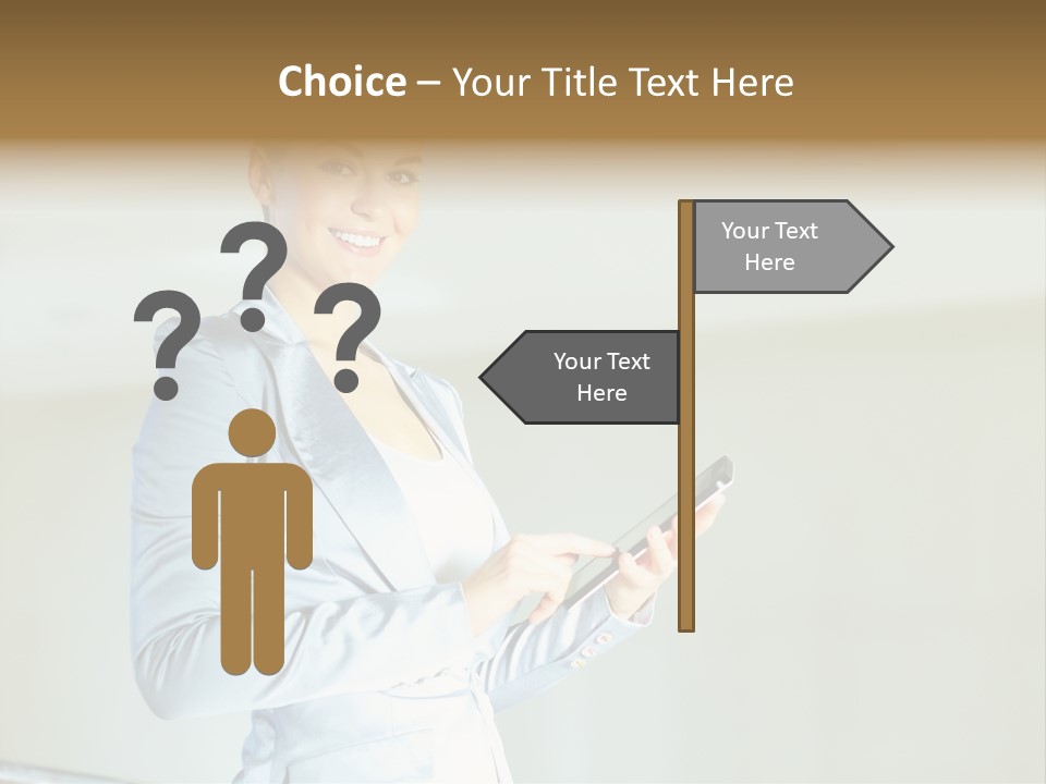 Office Happiness Positive PowerPoint Template