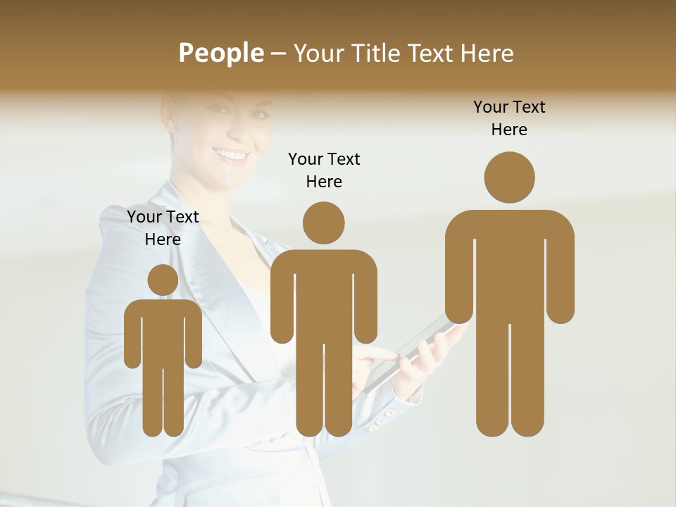 Office Happiness Positive PowerPoint Template