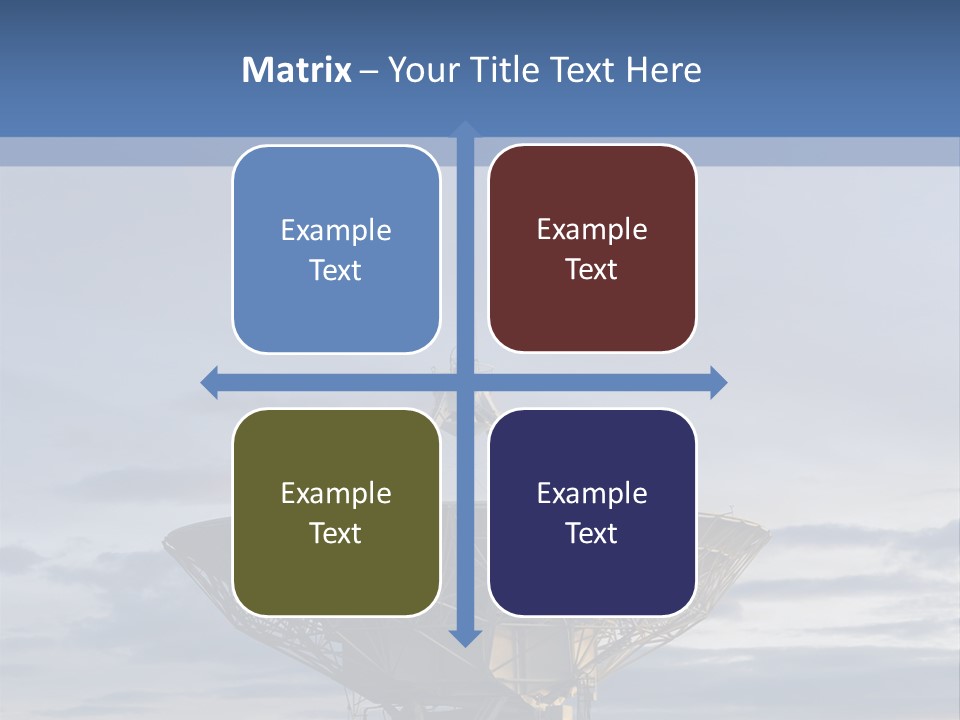 Sky Watching Communication PowerPoint Template
