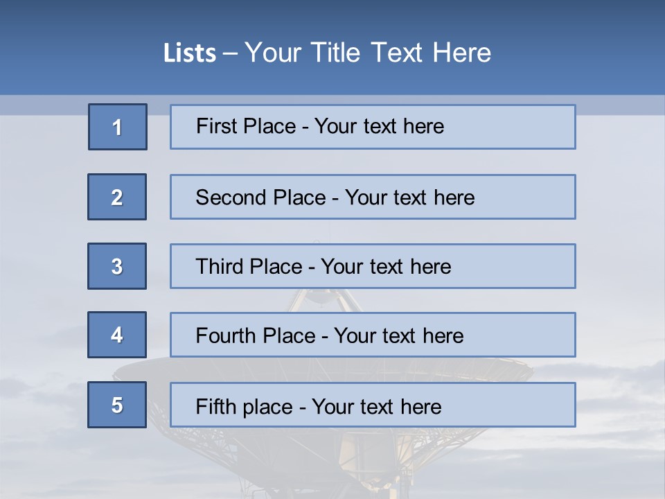Sky Watching Communication PowerPoint Template