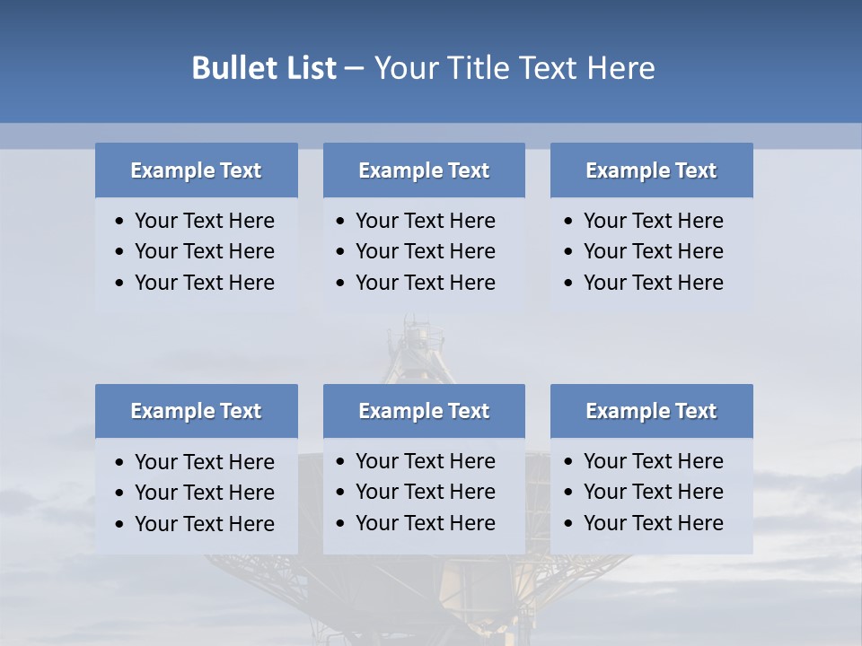 Sky Watching Communication PowerPoint Template