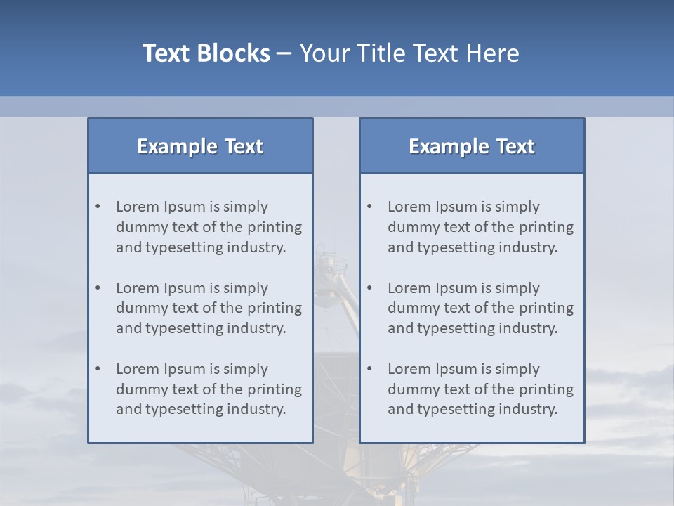 Sky Watching Communication PowerPoint Template
