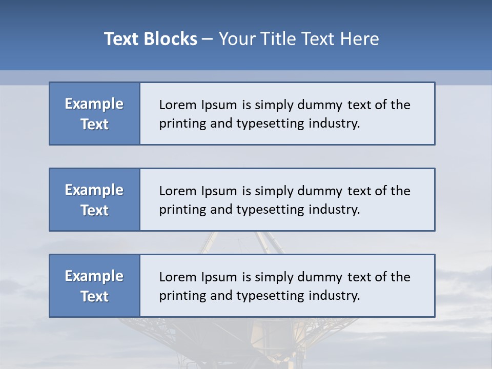 Sky Watching Communication PowerPoint Template