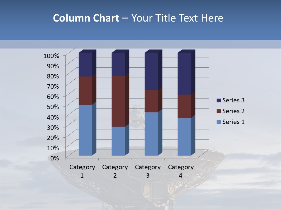 Sky Watching Communication PowerPoint Template