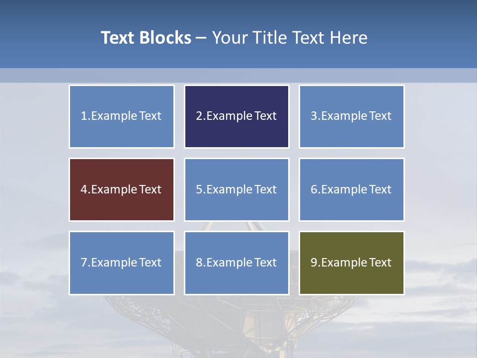 Sky Watching Communication PowerPoint Template
