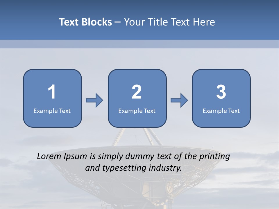 Sky Watching Communication PowerPoint Template