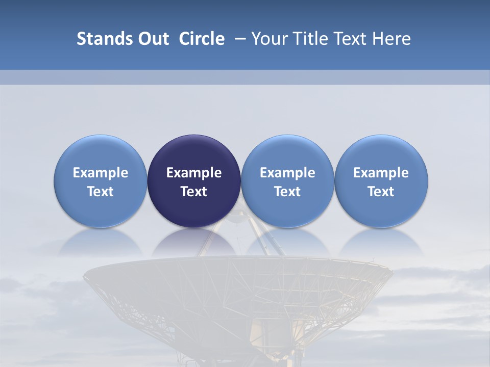 Sky Watching Communication PowerPoint Template