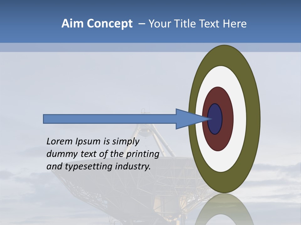 Sky Watching Communication PowerPoint Template