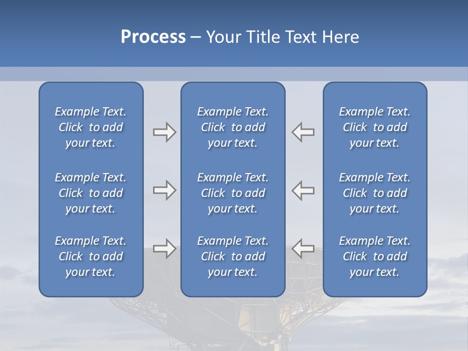 Sky Watching Communication PowerPoint Template
