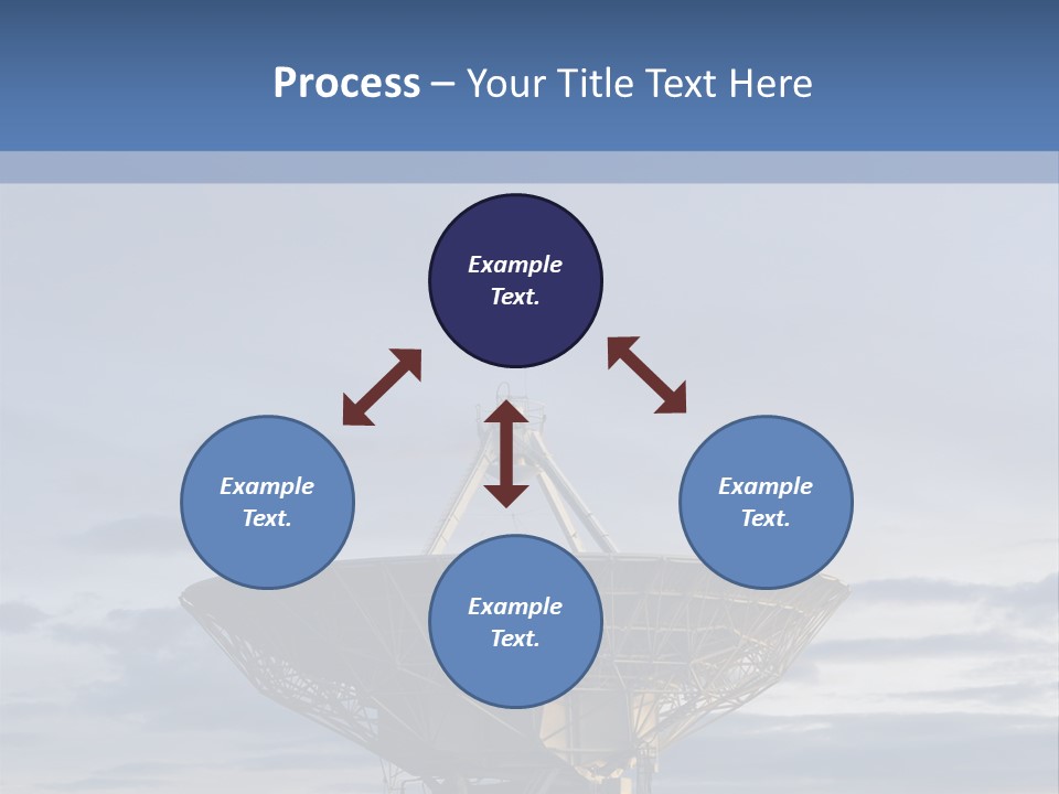 Sky Watching Communication PowerPoint Template