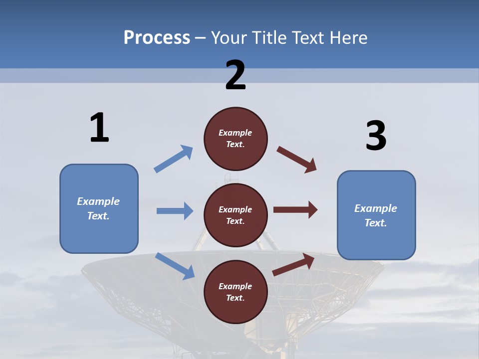 Sky Watching Communication PowerPoint Template