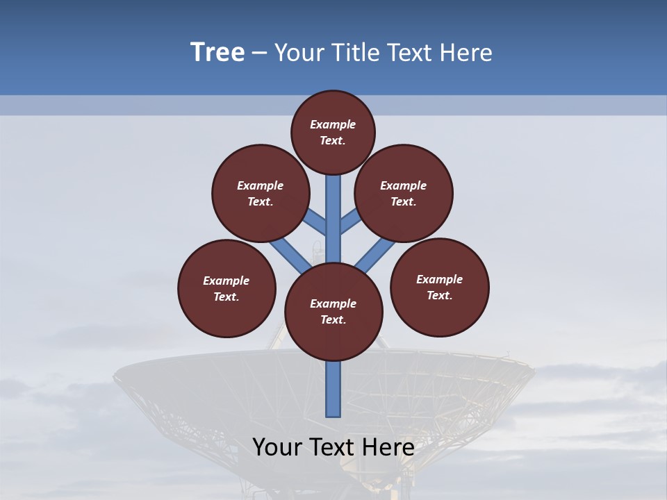 Sky Watching Communication PowerPoint Template