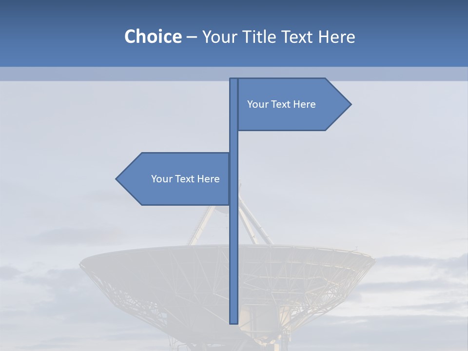 Sky Watching Communication PowerPoint Template