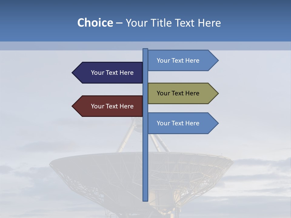 Sky Watching Communication PowerPoint Template