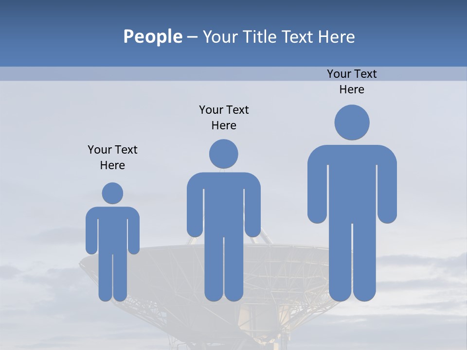 Sky Watching Communication PowerPoint Template