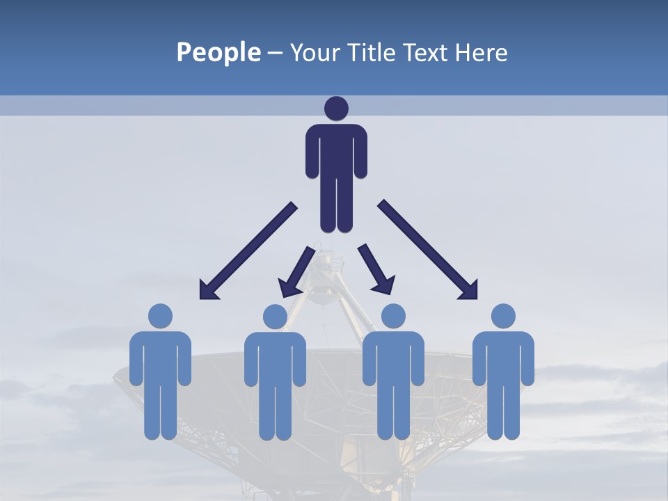 Sky Watching Communication PowerPoint Template