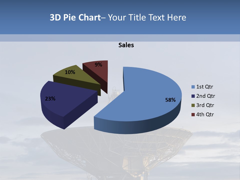 Sky Watching Communication PowerPoint Template