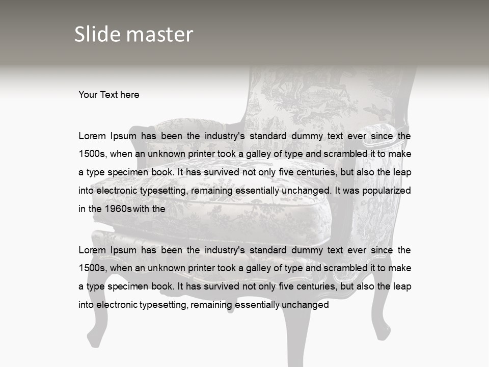 Design Royal Antique PowerPoint Template