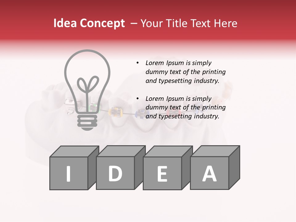 Medical Teeth Treatment PowerPoint Template