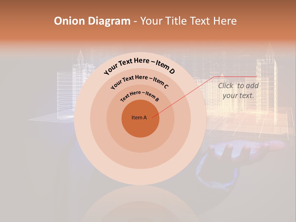 Dusk Office Cityscape PowerPoint Template