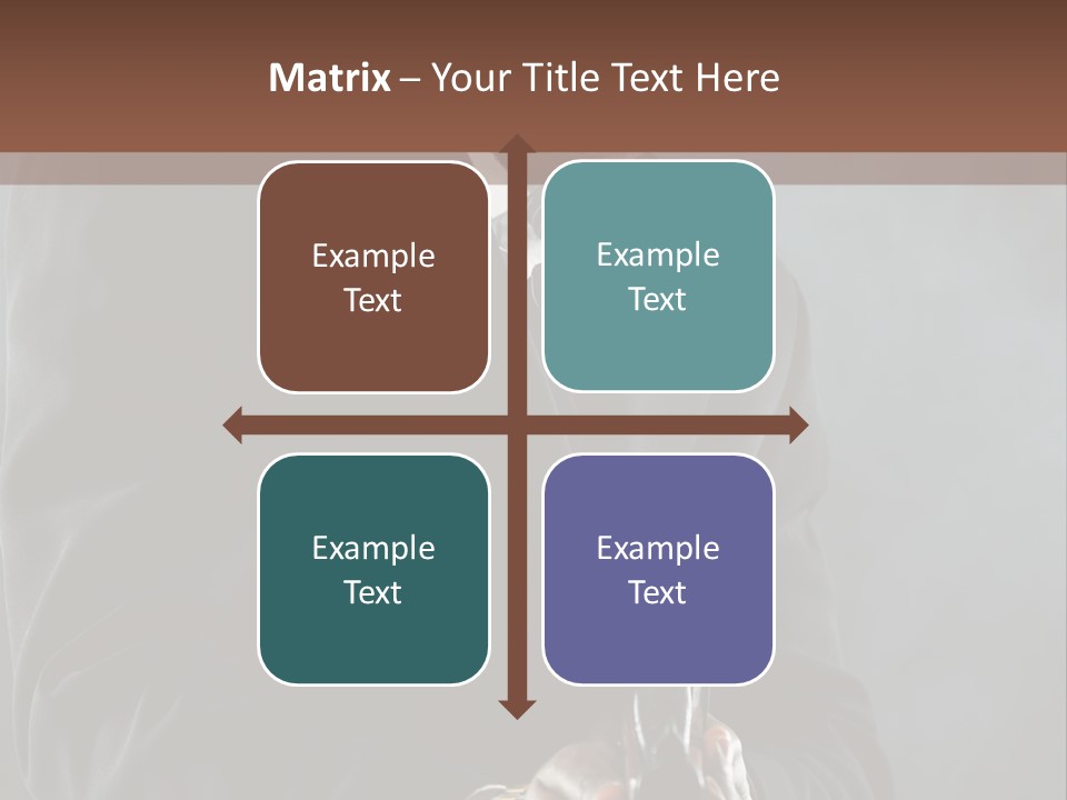 Boss Young Black PowerPoint Template