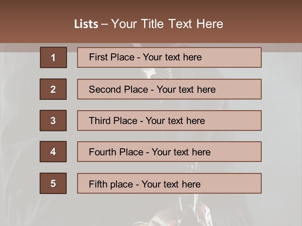 Boss Young Black PowerPoint Template