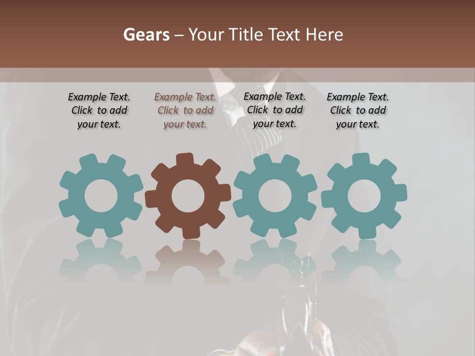 Boss Young Black PowerPoint Template