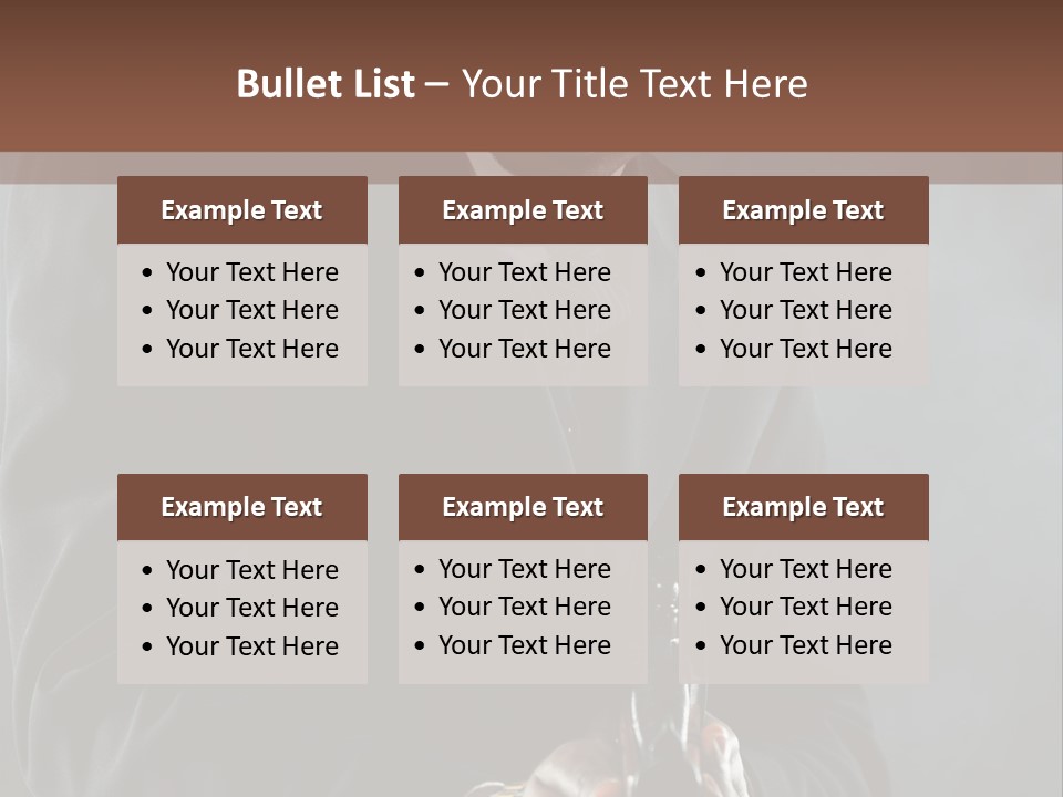 Boss Young Black PowerPoint Template