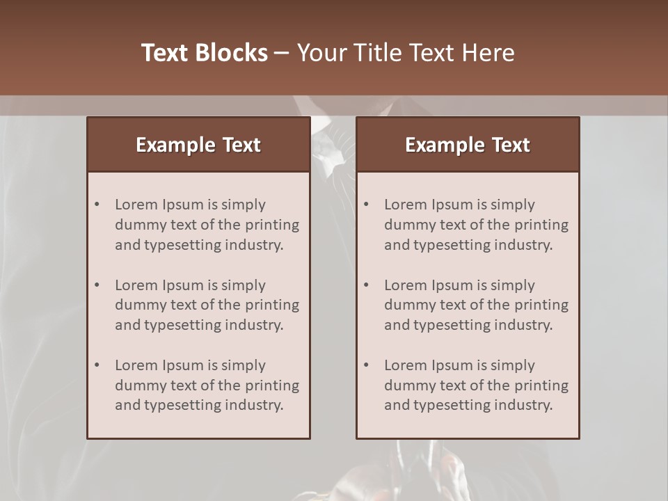 Boss Young Black PowerPoint Template