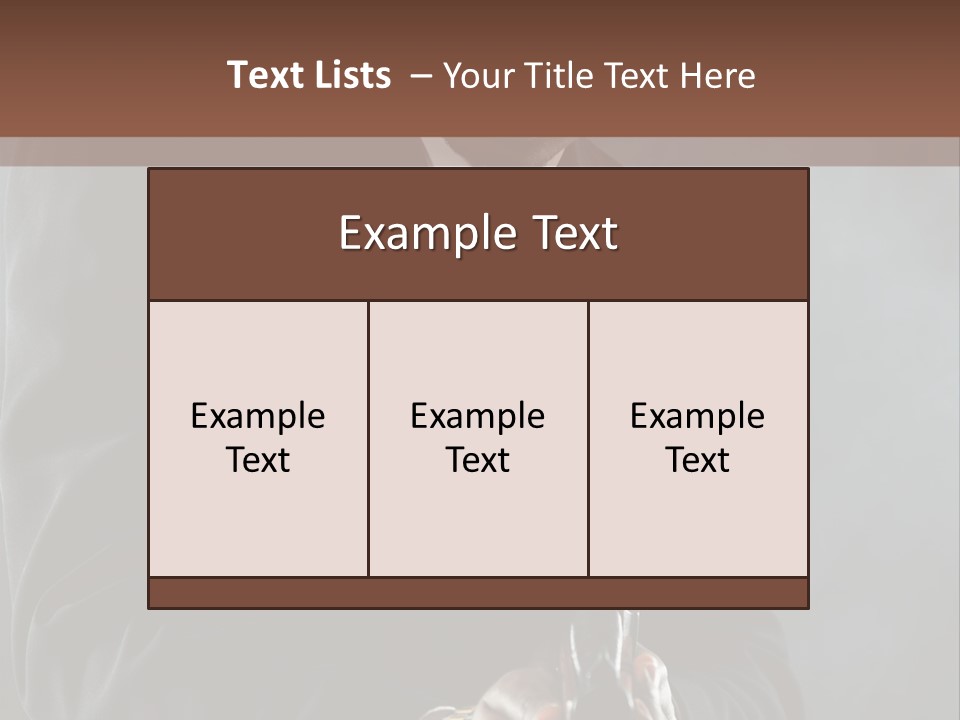Boss Young Black PowerPoint Template