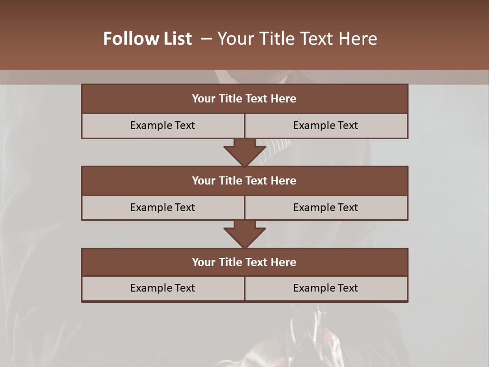 Boss Young Black PowerPoint Template