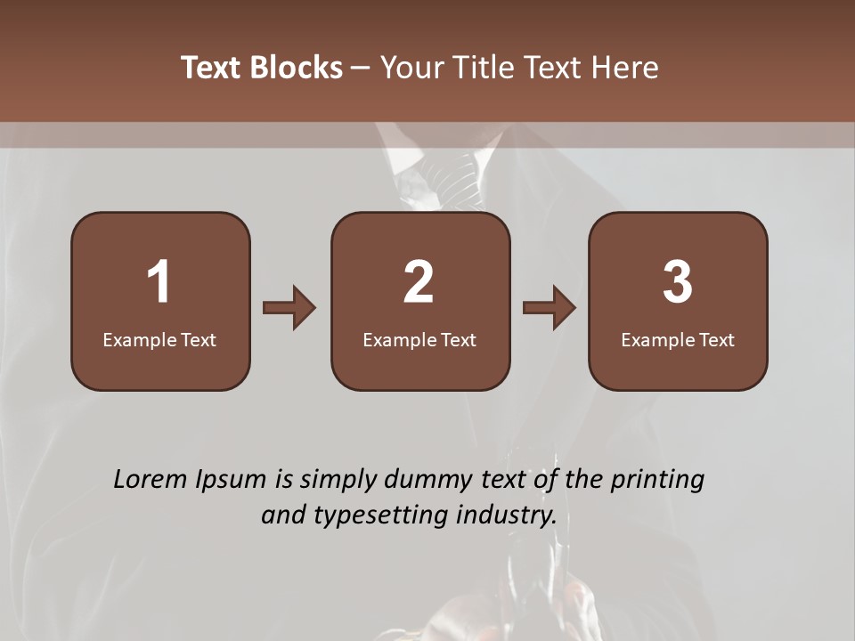 Boss Young Black PowerPoint Template