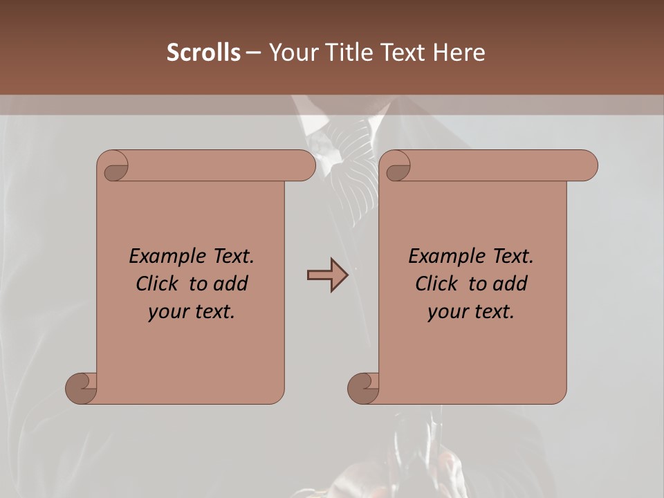 Boss Young Black PowerPoint Template