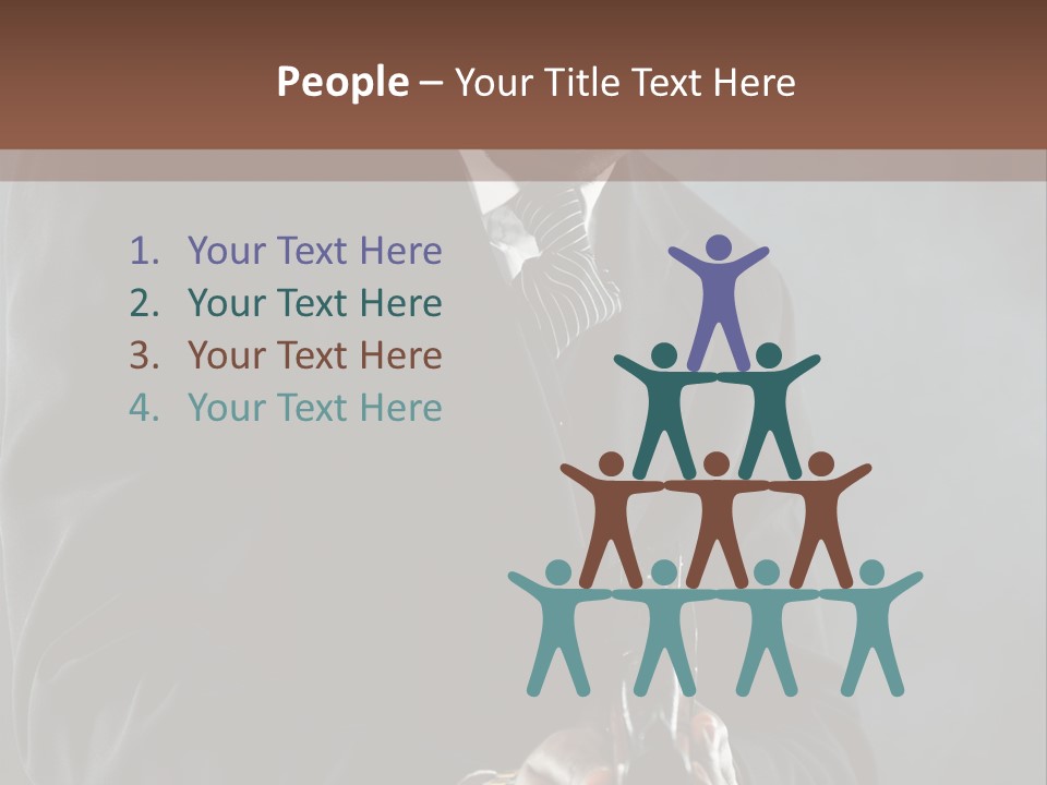 Boss Young Black PowerPoint Template