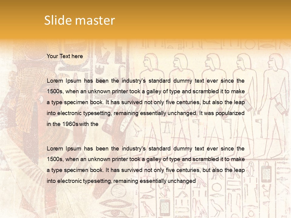 Digital Telephone Pharaoh PowerPoint Template