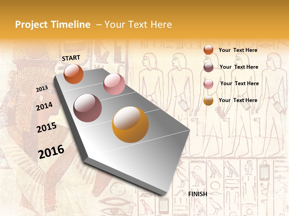 Digital Telephone Pharaoh PowerPoint Template