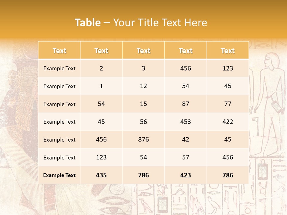 Digital Telephone Pharaoh PowerPoint Template