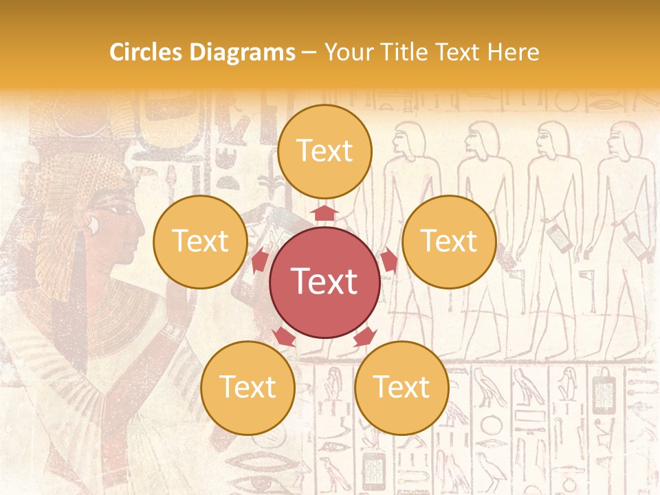 Digital Telephone Pharaoh PowerPoint Template